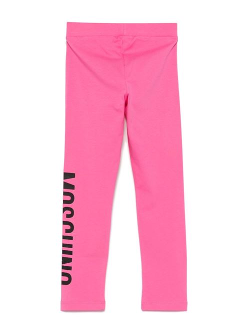 Leggings bambina rosa MOSCHINO KID-TEEN | HDP06GLBA0050533